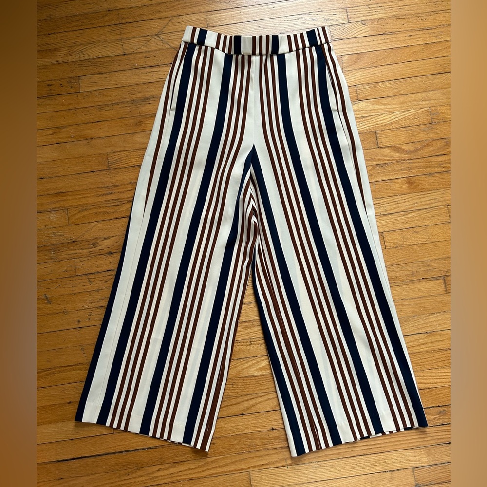 Striped Wide Leg Pant
